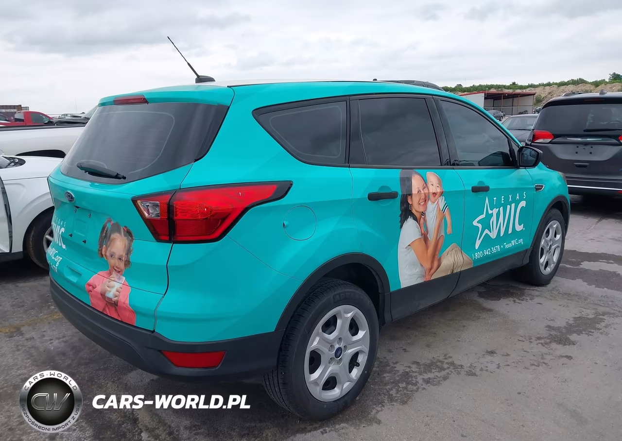 2019 Ford Escape S VIN:1FMCU0F72KUA79250 - 4