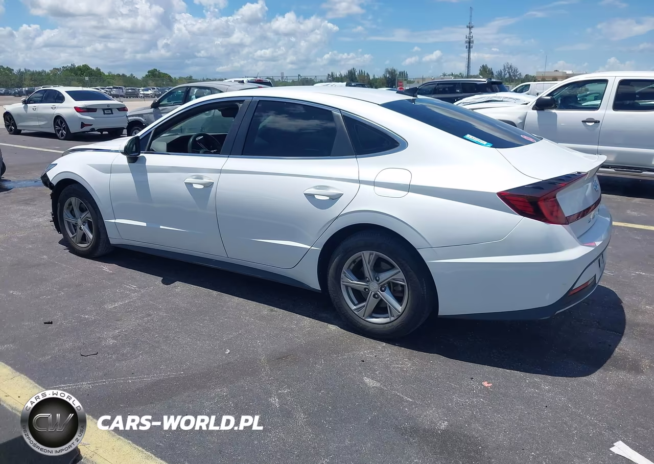 2020 Hyundai Sonata Se VIN:5NPEG4JA8LH039572 - 3