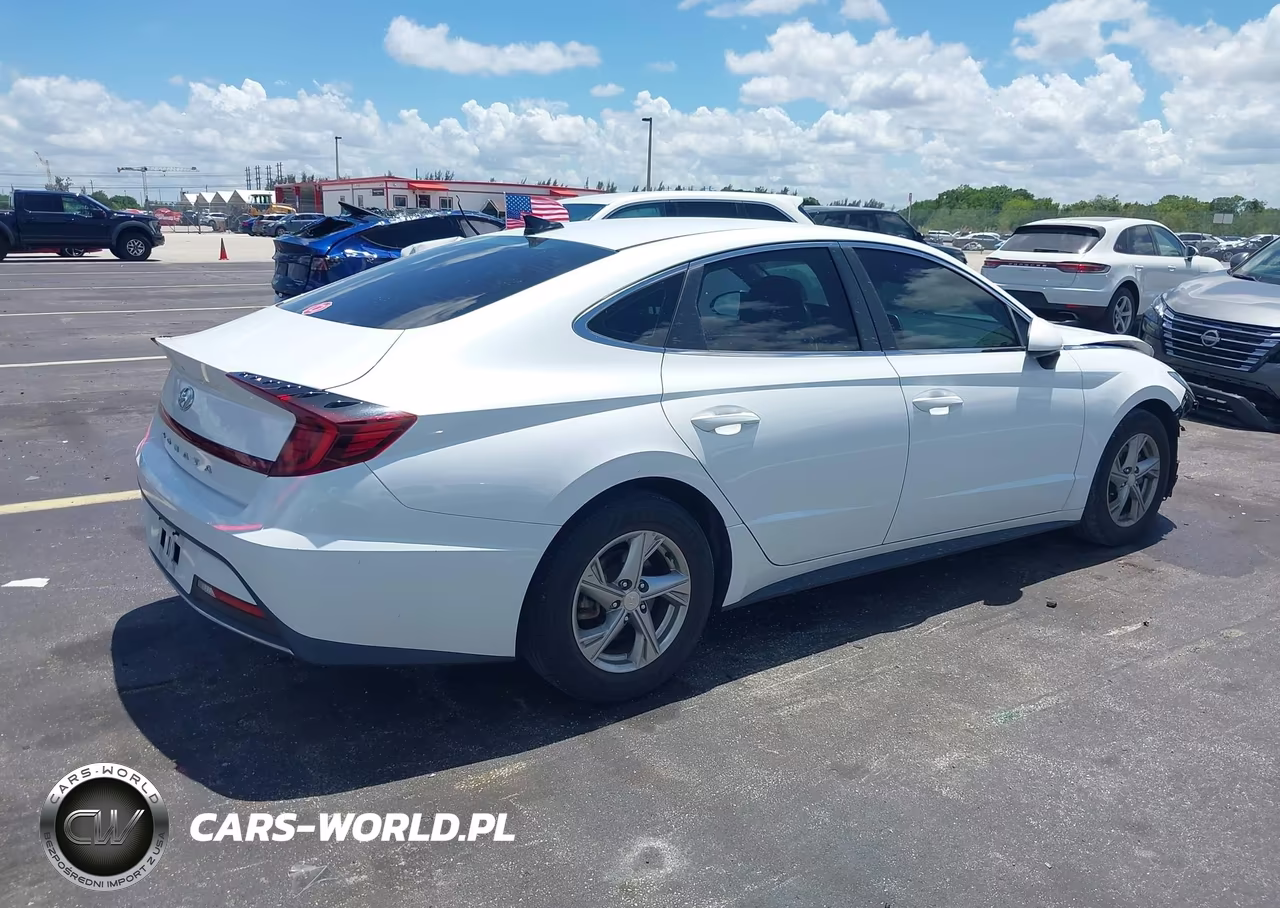 2020 Hyundai Sonata Se VIN:5NPEG4JA8LH039572 - 4