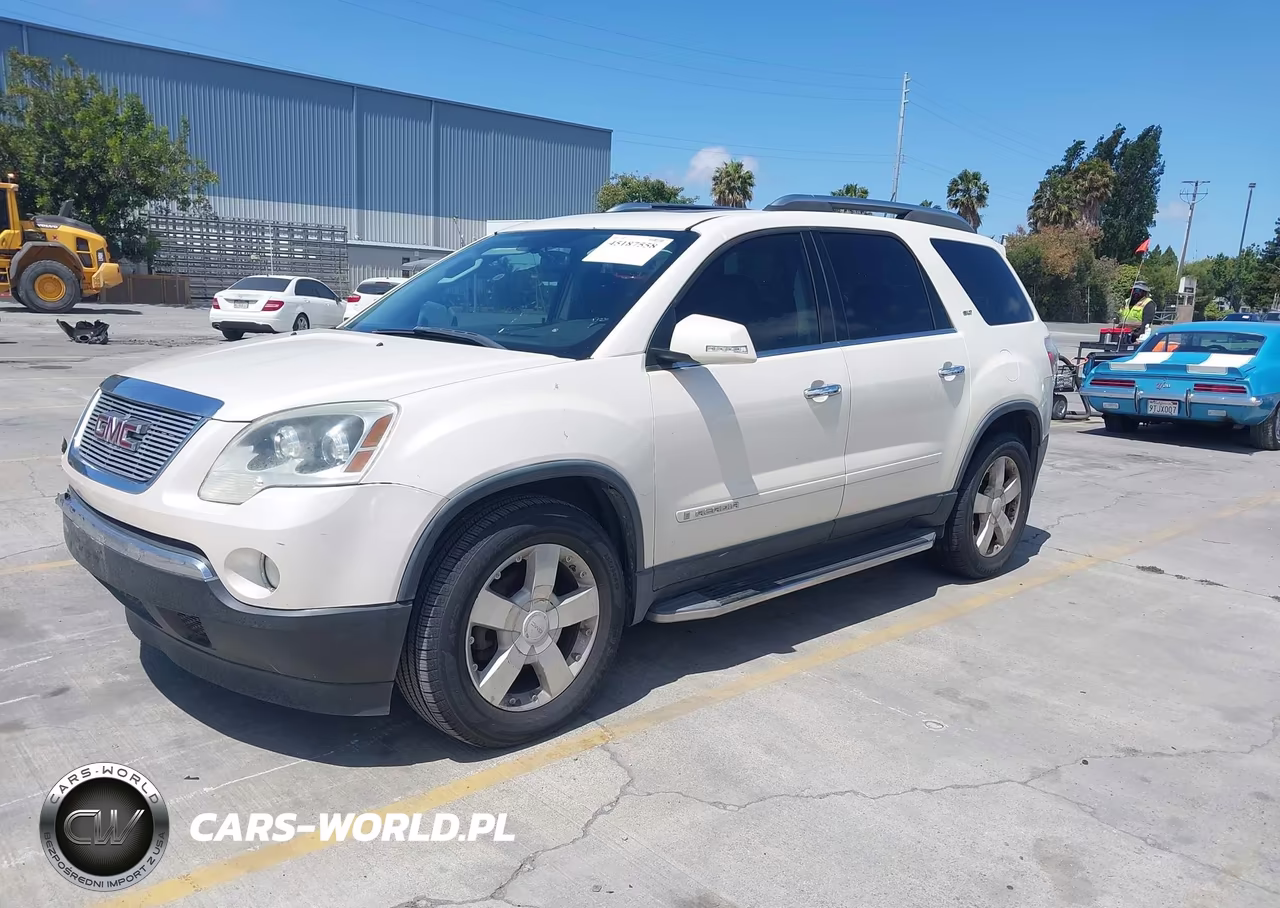 2008 GMC Acadia Slt-2 VIN:1GKER33708J135916 - 2