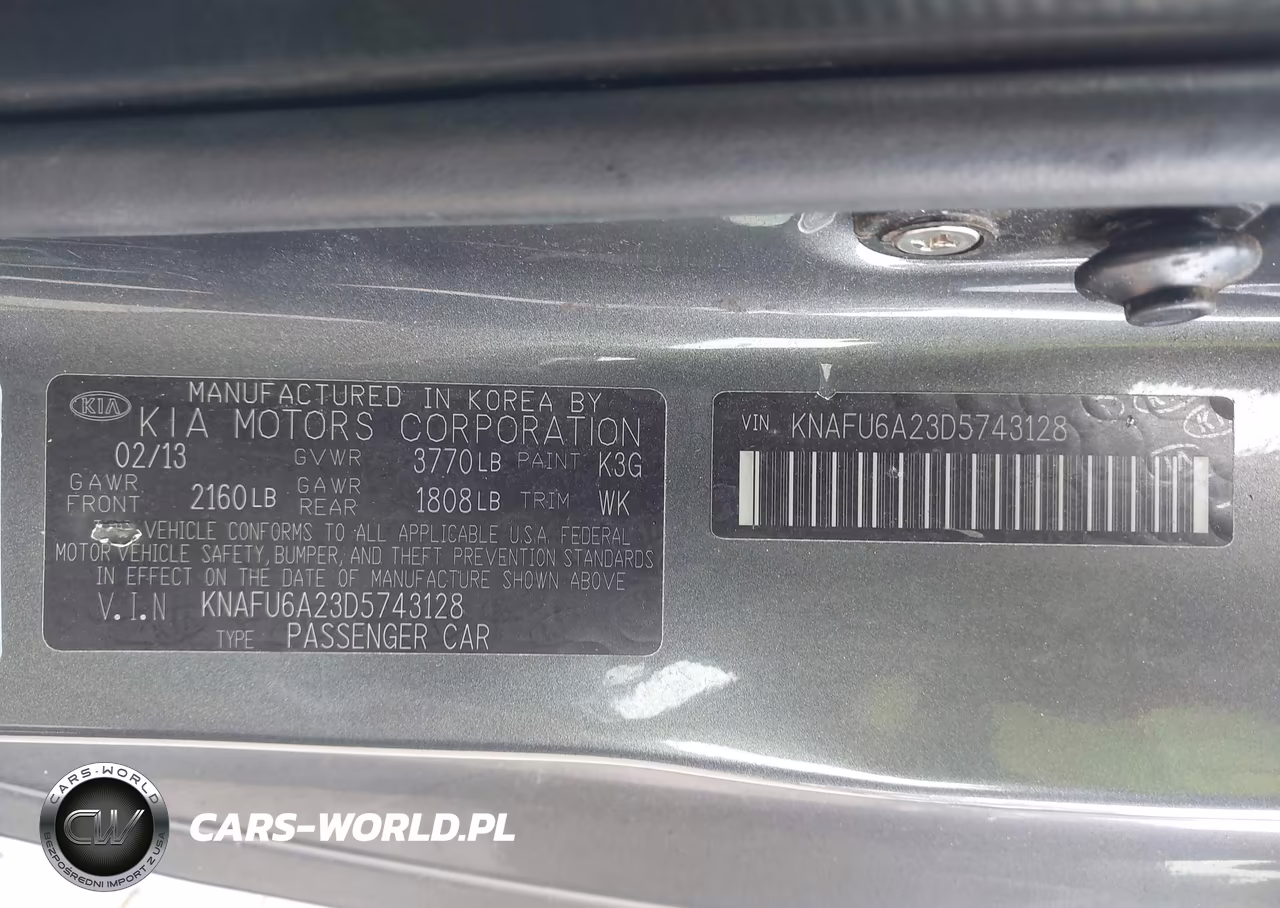 2013 Kia Forte Koup Ex VIN:KNAFU6A23D5743128 - 9