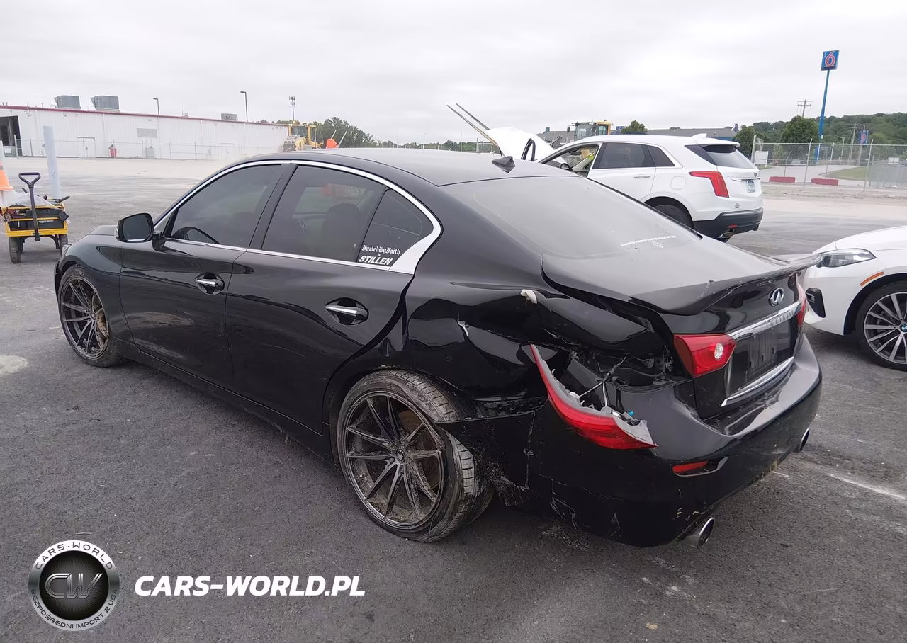 2015 Infiniti Q50 VIN:JN1BV7AR3FM399930 - 3
