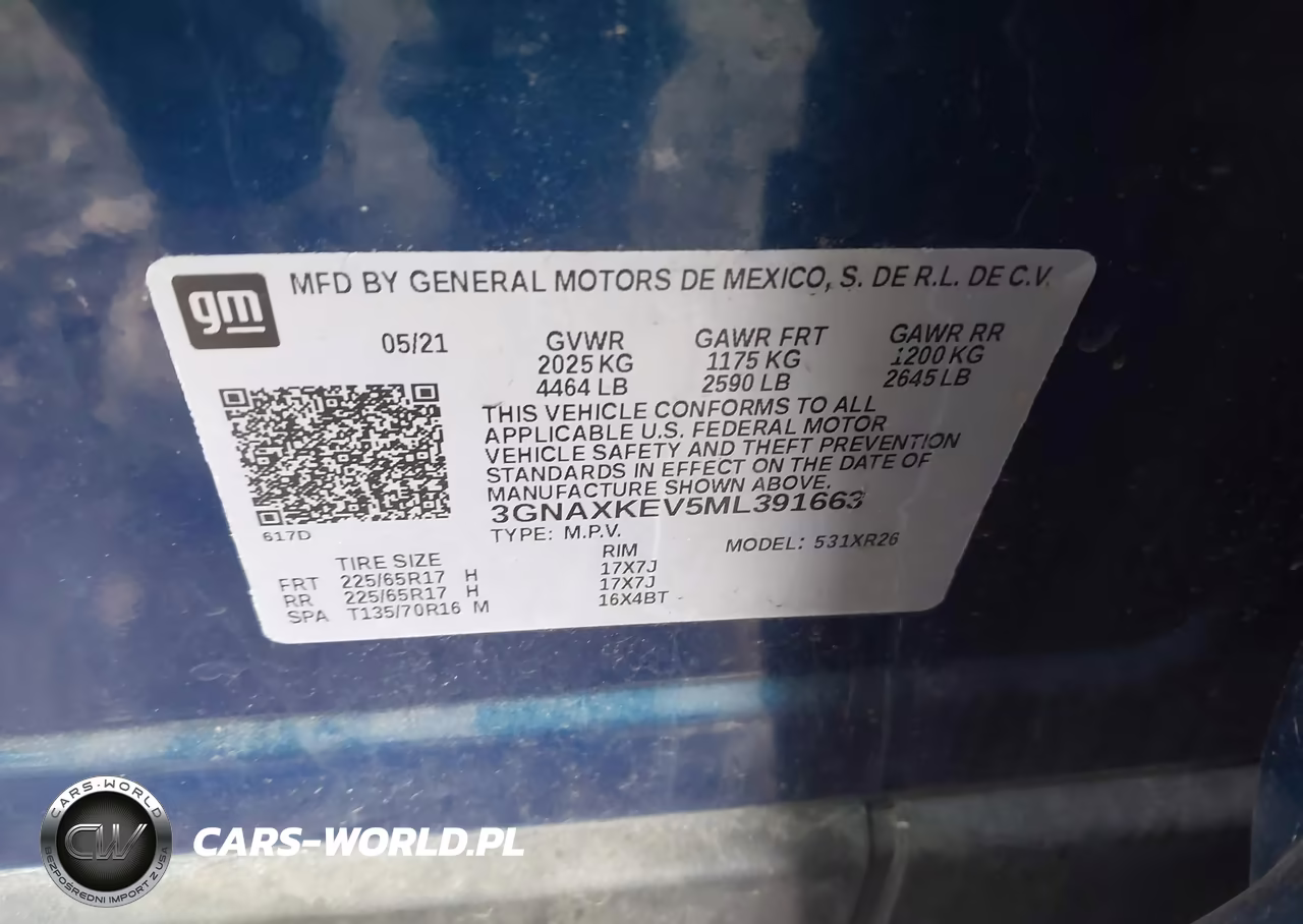 2021 Chevrolet Equinox Fwd Lt VIN:3GNAXKEV5ML391663 - 9