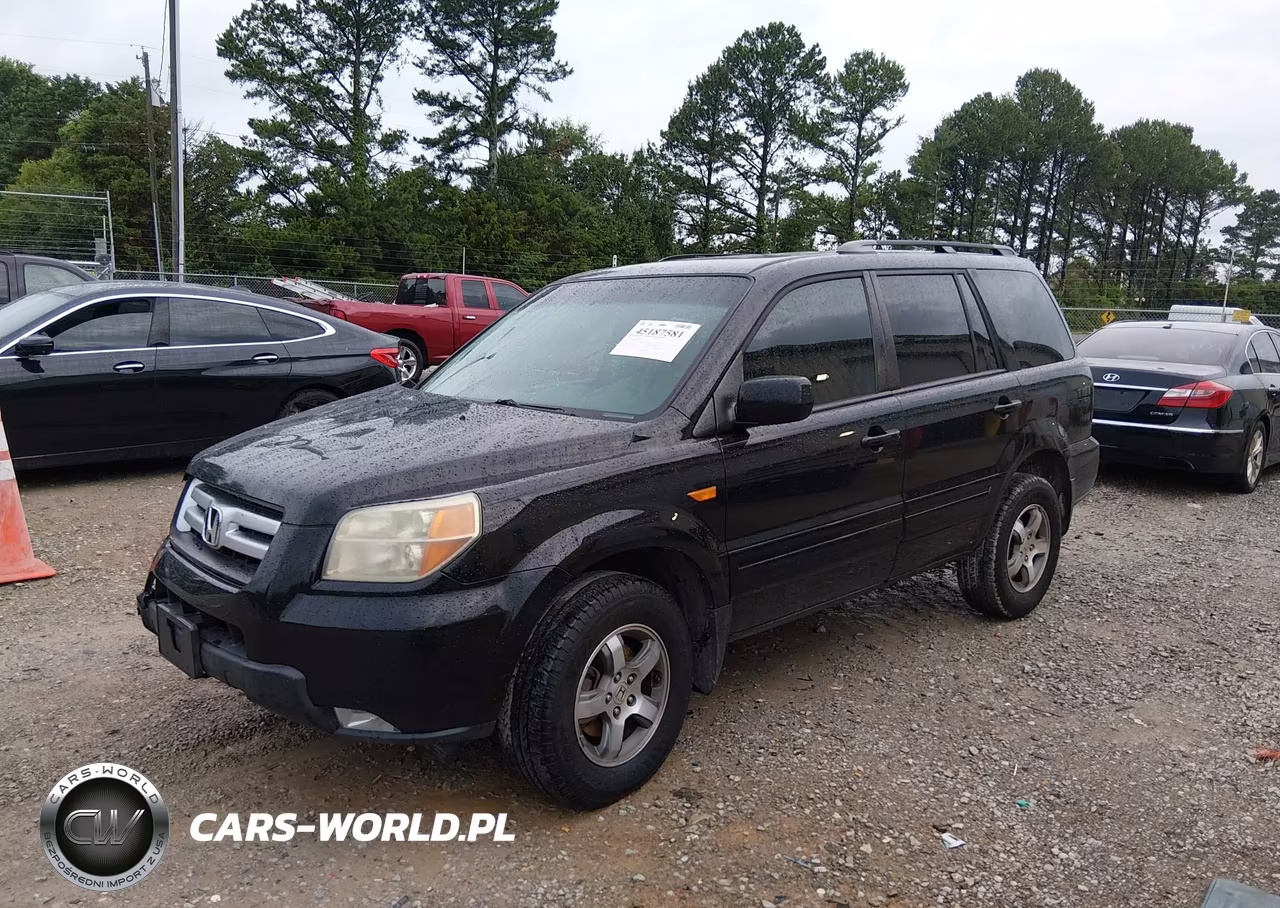 2007 Honda Pilot Ex VIN:5FNYF28457B036315 - 2