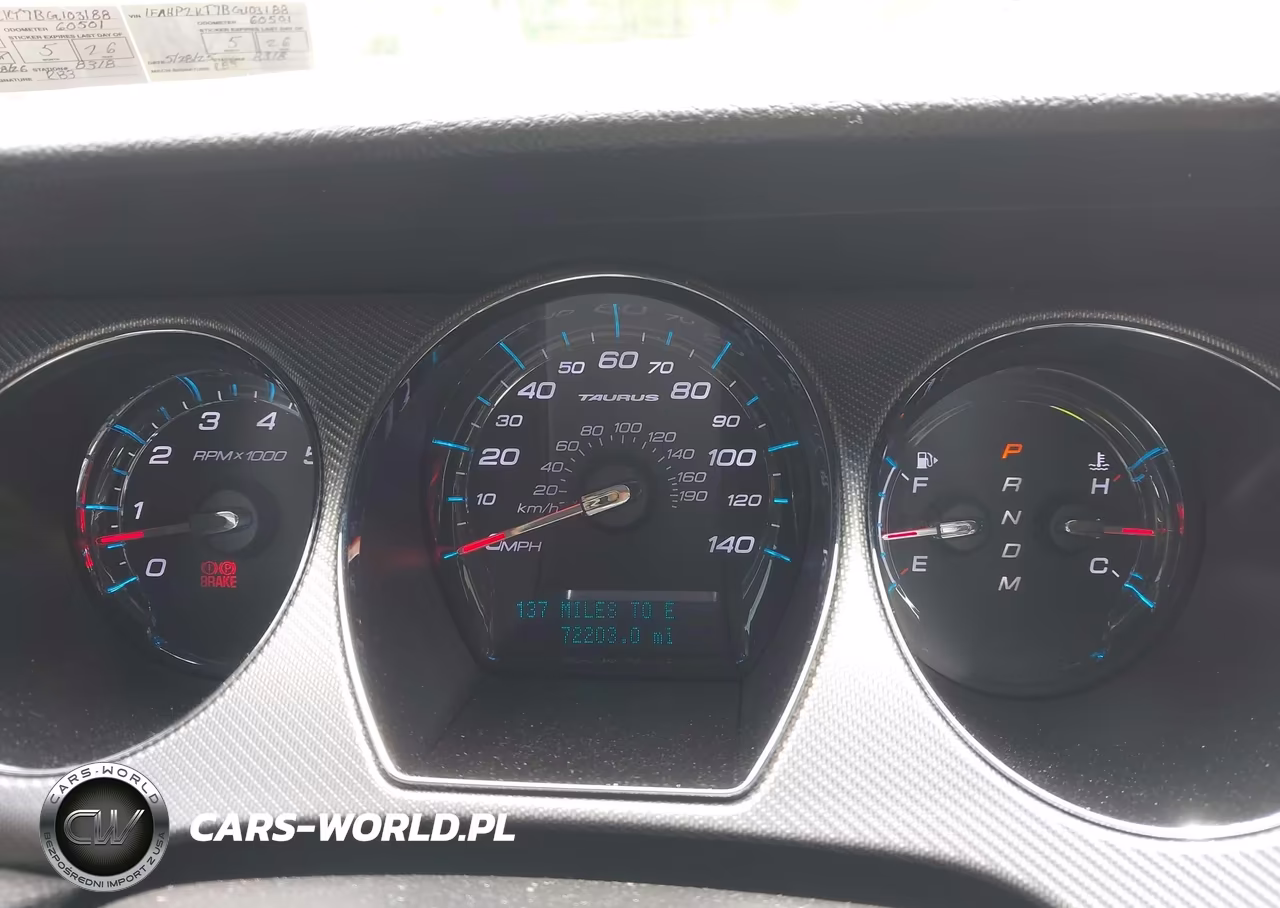 2011 Ford Taurus Sho VIN:1FAHP2KT7BG103188 - 7