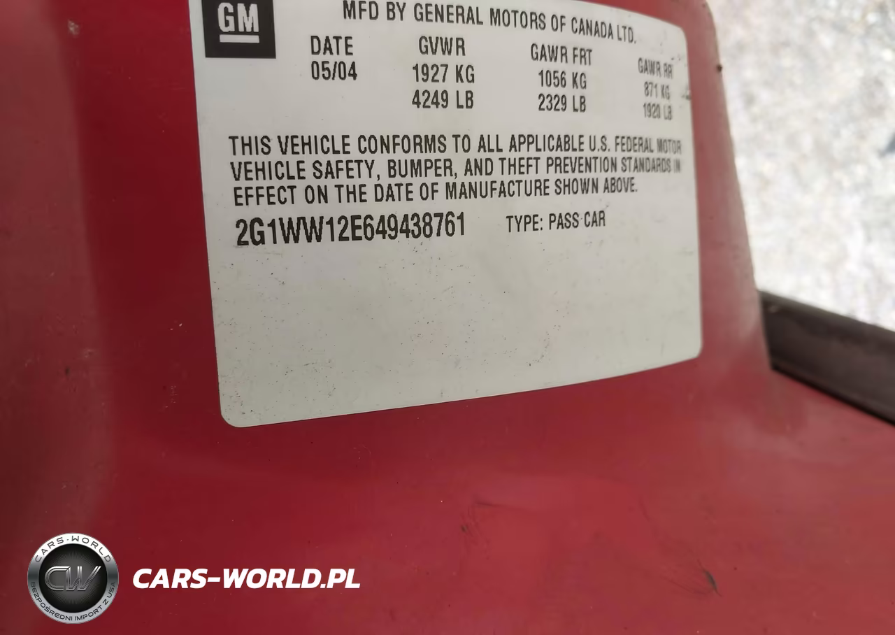 2004 Chevrolet Monte Carlo Ls VIN:2G1WW12E649438761 - 9