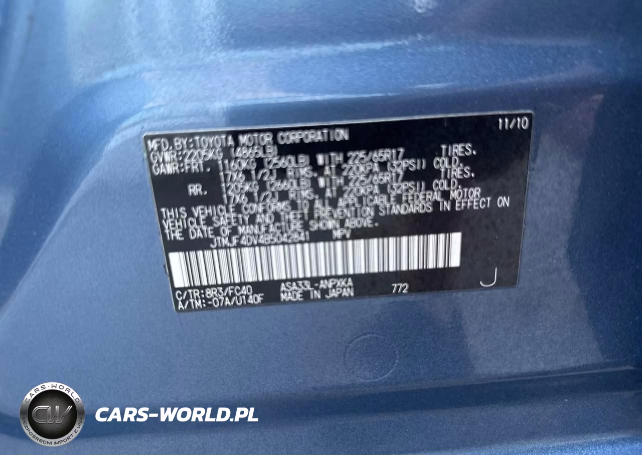 2011 Toyota Rav4 Base VIN:JTMJF4DV4B5042841 - 9