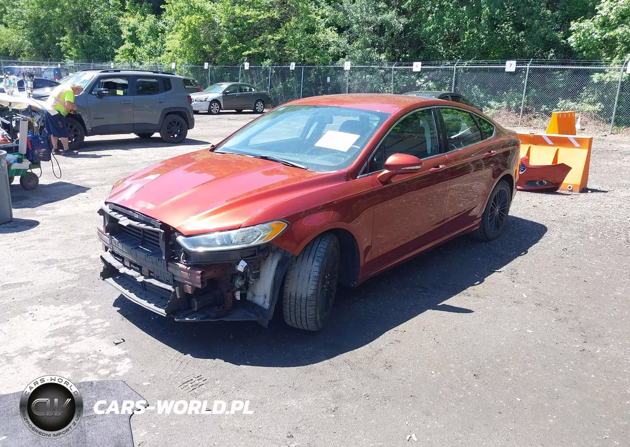 2014 Ford Fusion Se VIN:3FA6P0HD2ER351017 - 2