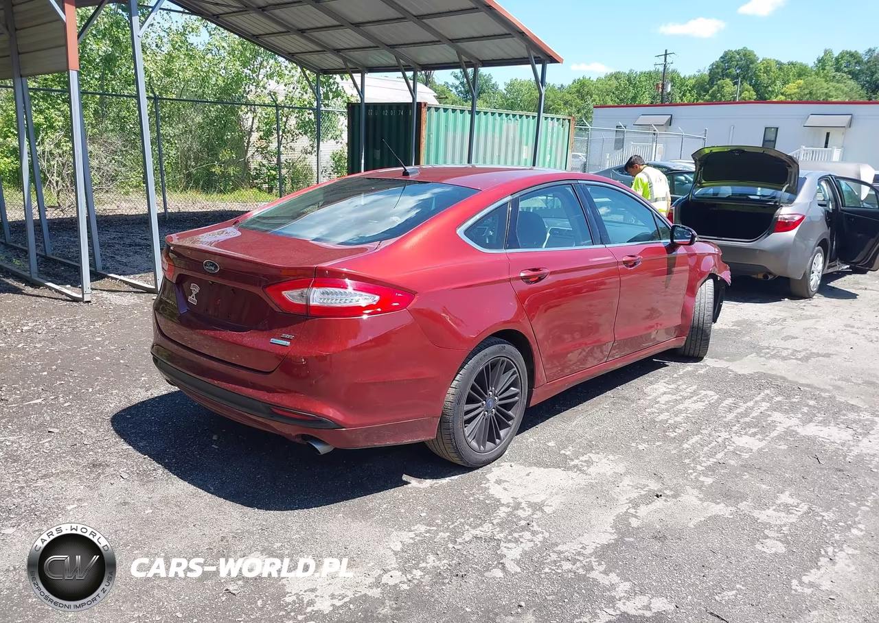 2014 Ford Fusion Se VIN:3FA6P0HD2ER351017 - 4