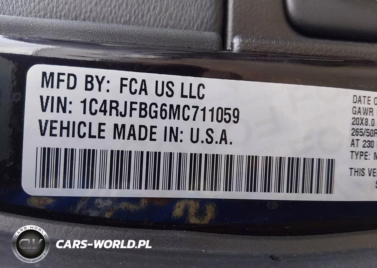 2021 Jeep Grand Cherokee 80Th Anniversary 4X4 VIN:1C4RJFBG6MC711059 - 9