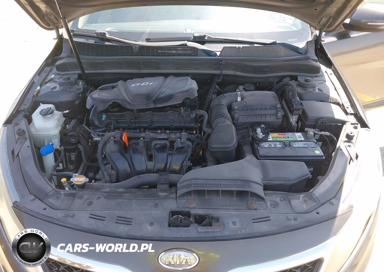2012 Kia Optima Lx VIN:5XXGM4A7XCG051823 - 10