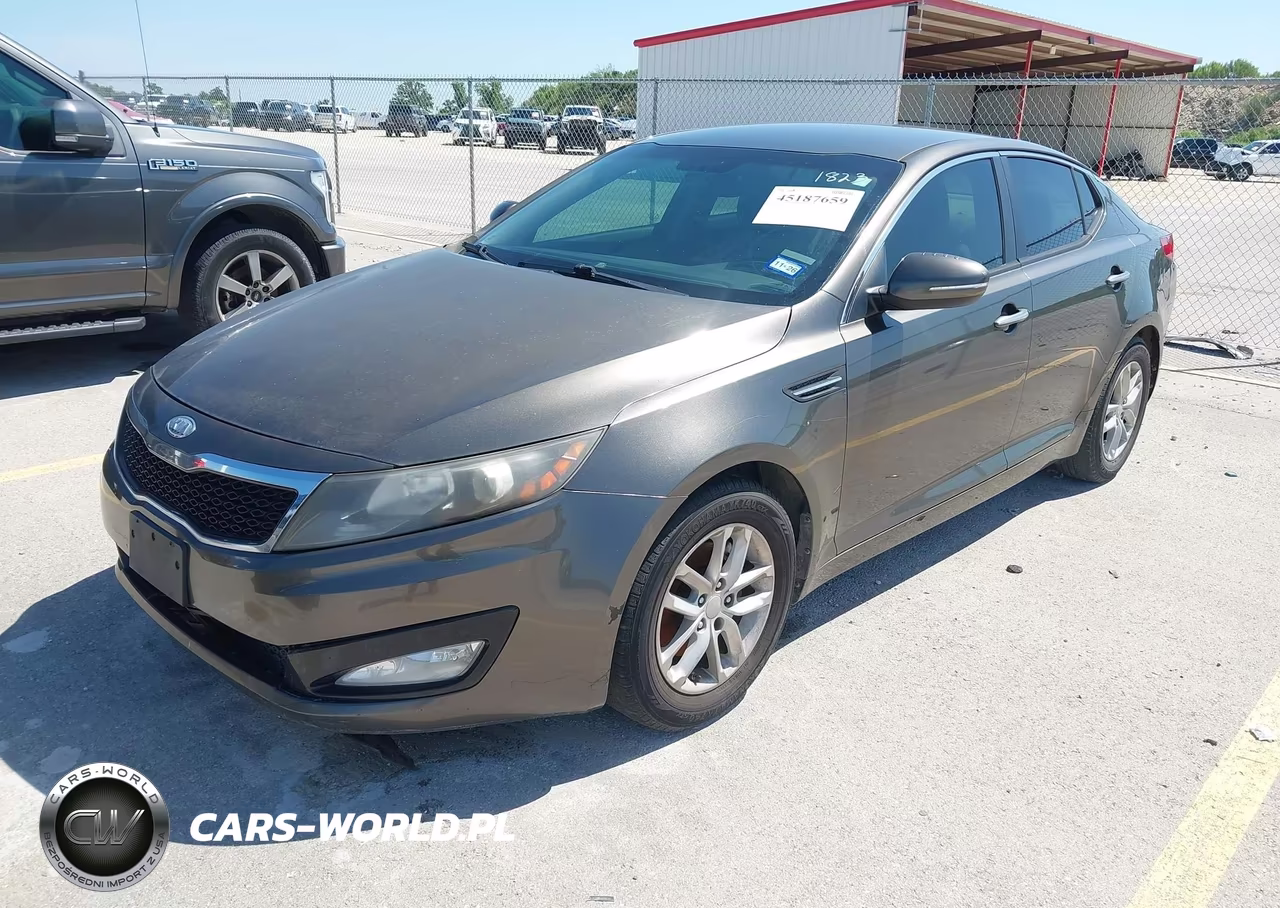2012 Kia Optima Lx VIN:5XXGM4A7XCG051823 - 2