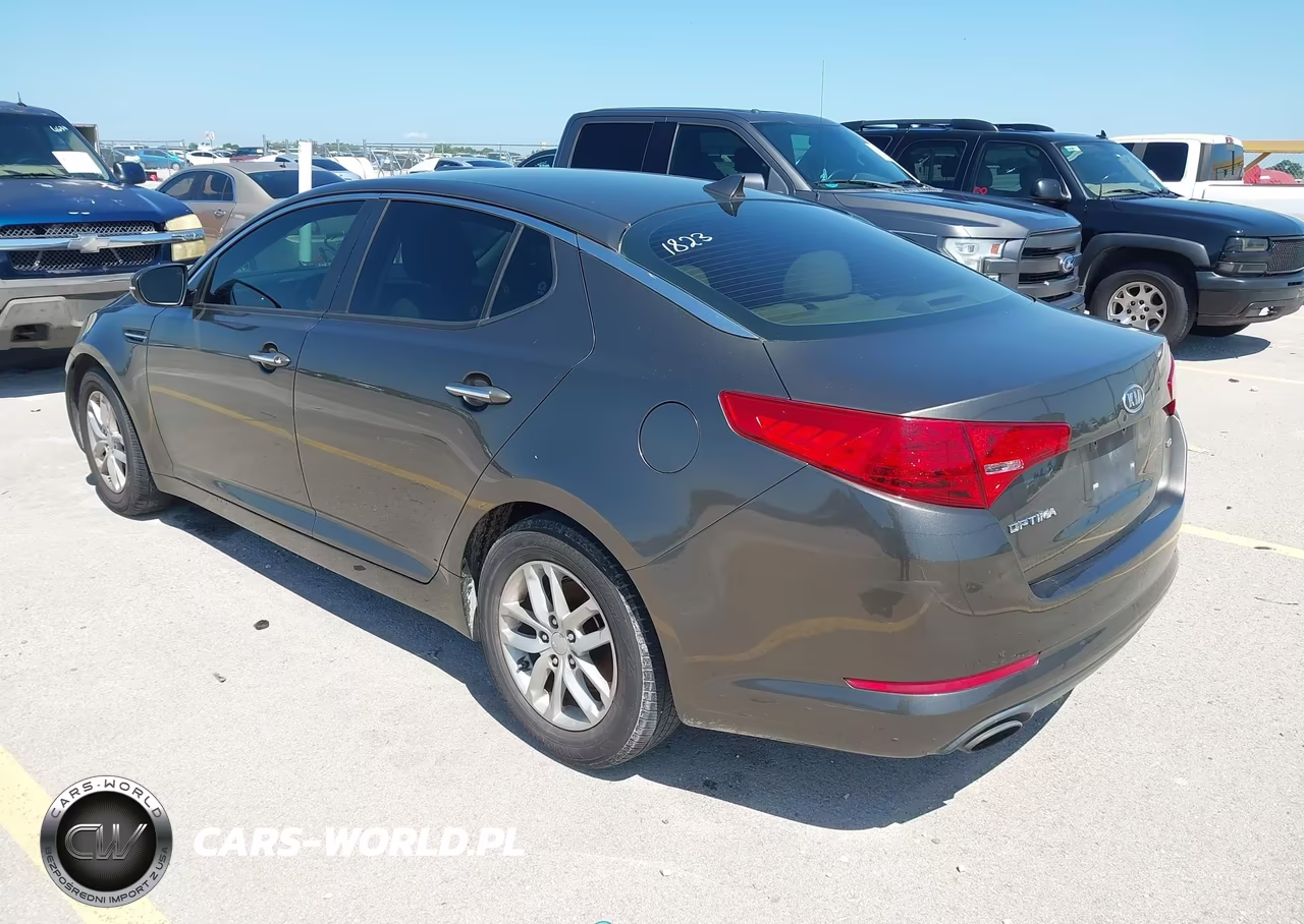 2012 Kia Optima Lx VIN:5XXGM4A7XCG051823 - 3