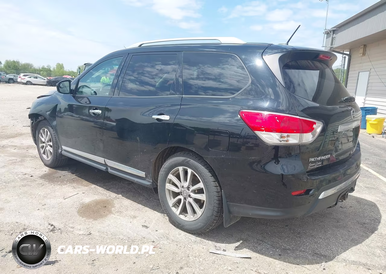 2014 Nissan Pathfinder Platinum-S-Sl-Sv VIN:5N1AR2MM1EC716345 - 3