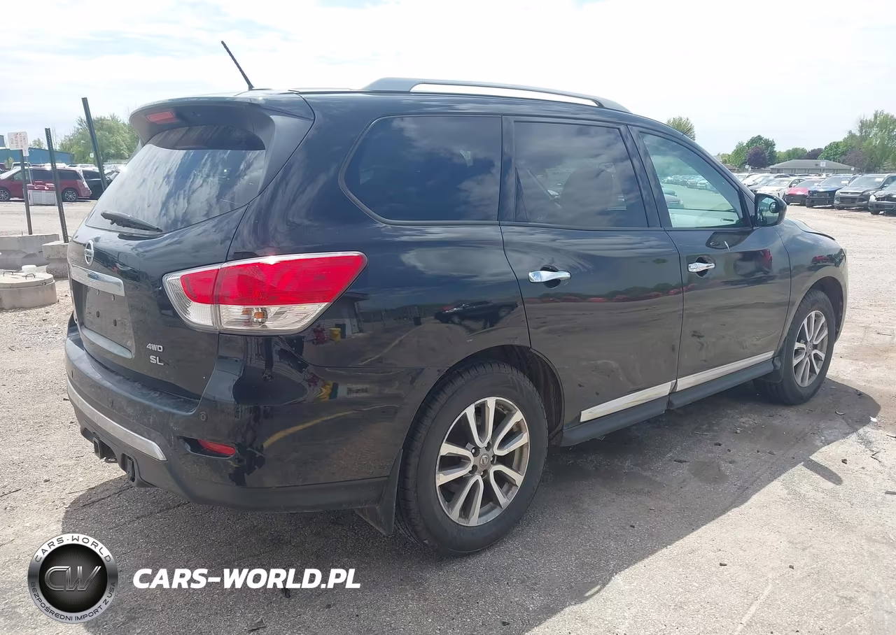 2014 Nissan Pathfinder Platinum-S-Sl-Sv VIN:5N1AR2MM1EC716345 - 4
