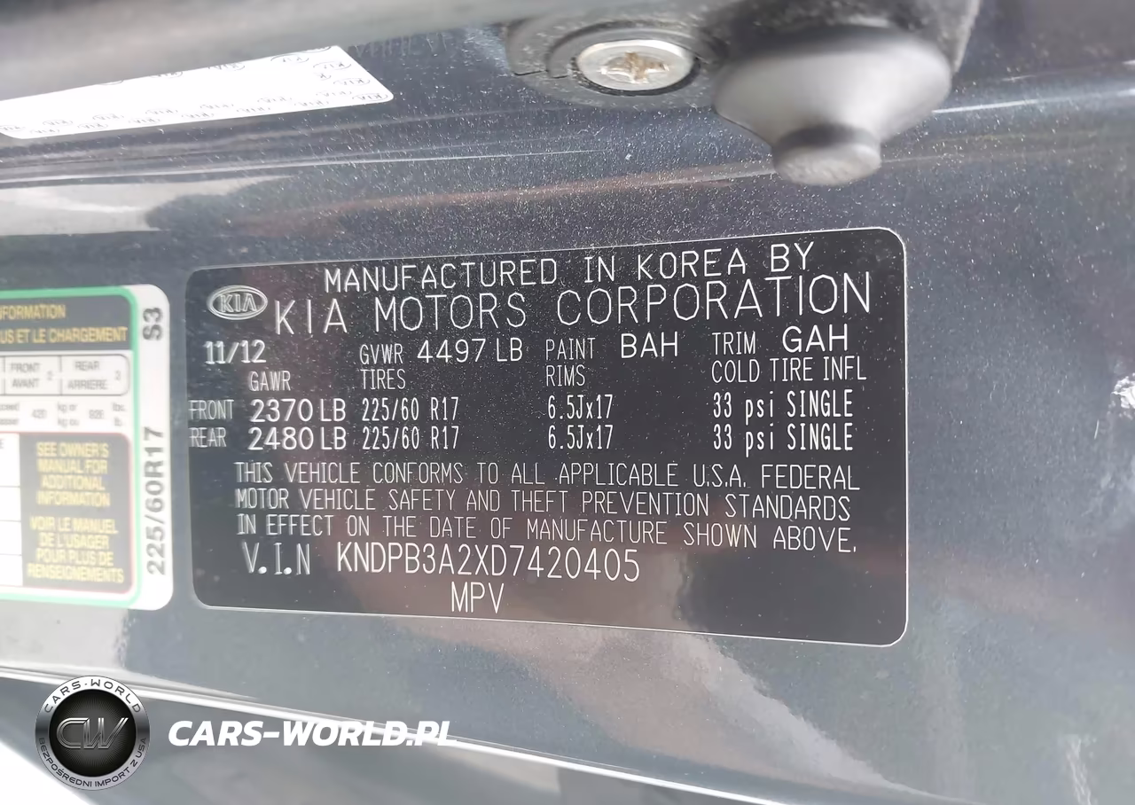 2013 Kia Sportage Lx VIN:KNDPB3A2XD7420405 - 9