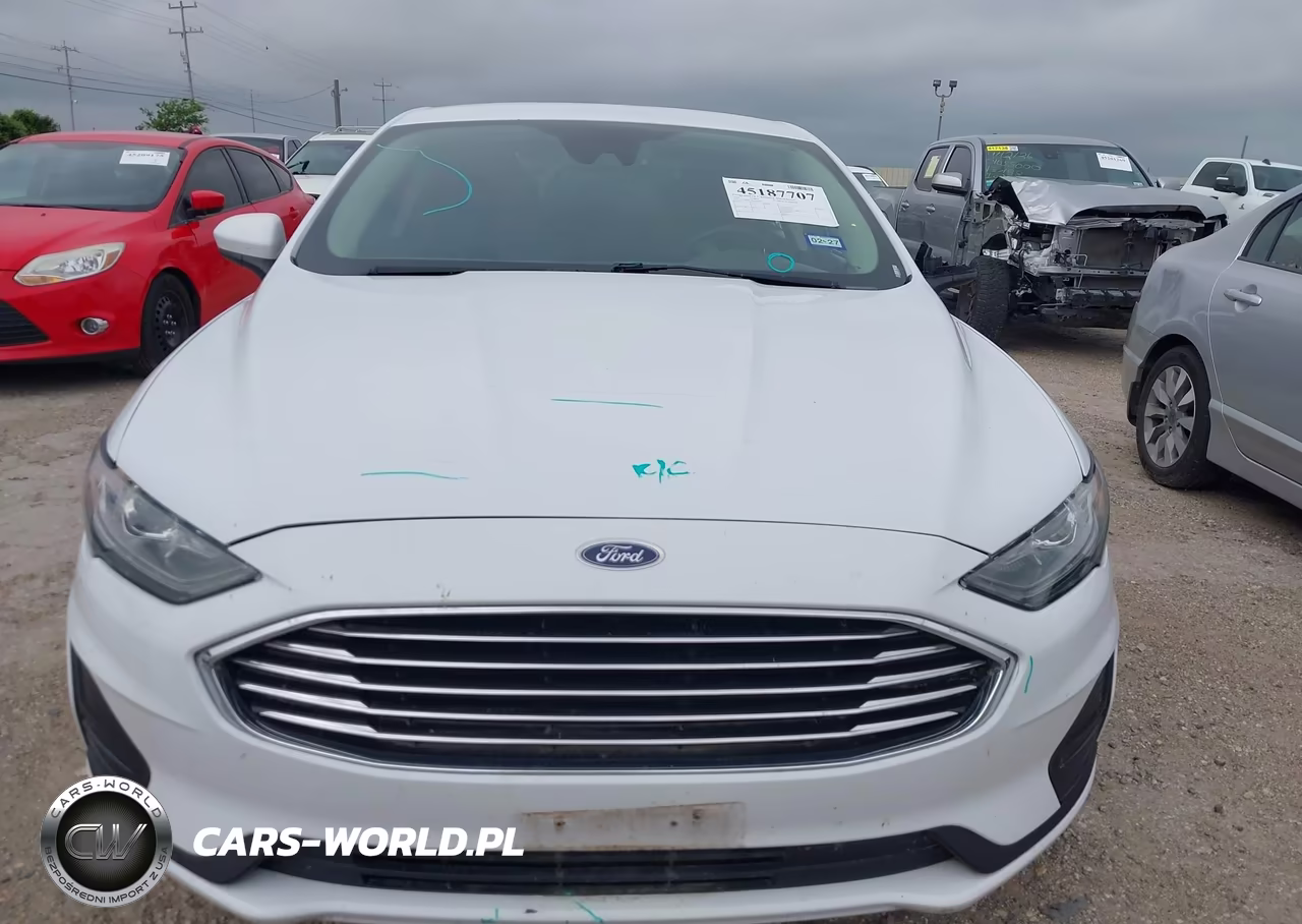 2019 Ford Fusion Hybrid Se VIN:3FA6P0LU9KR261723 - 12