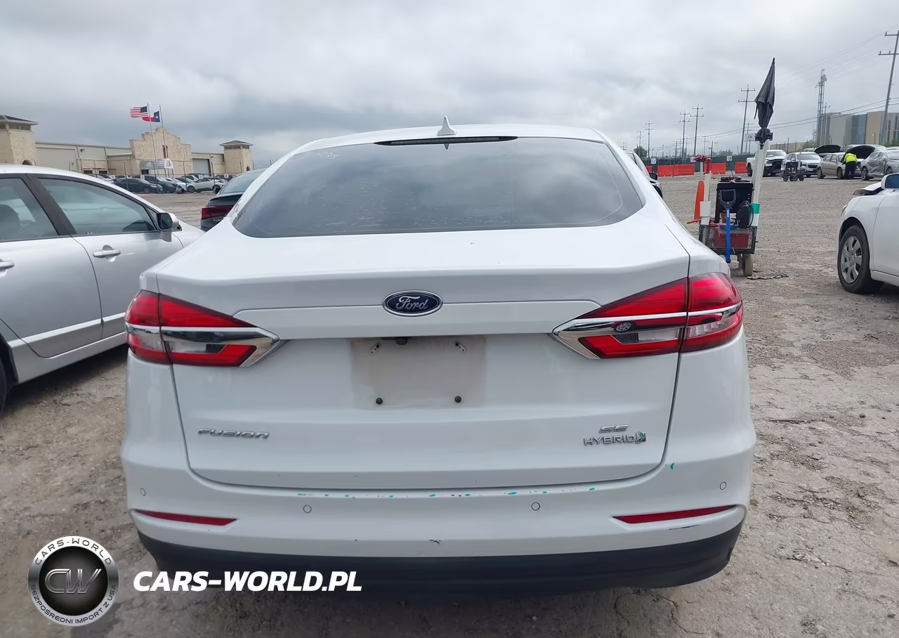 2019 Ford Fusion Hybrid Se VIN:3FA6P0LU9KR261723 - 16