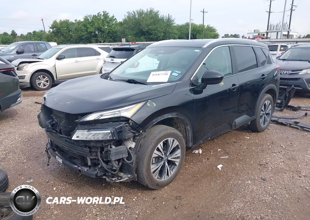 2023 Nissan Rogue Sv Fwd VIN:5N1BT3BA0PC787124 - 2