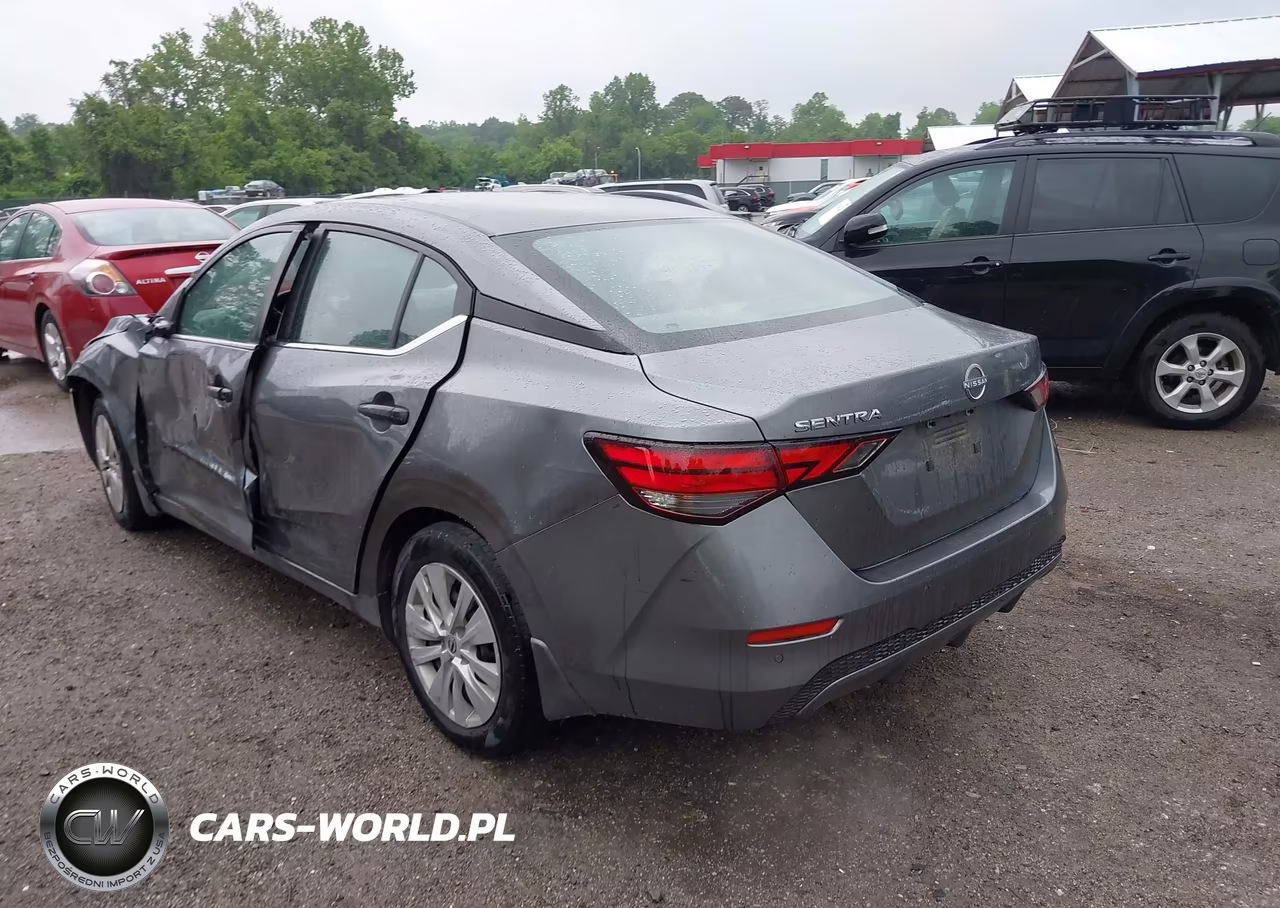 2024 Nissan Sentra S Xtronic Cvt VIN:3N1AB8BVXRY236926 - 3