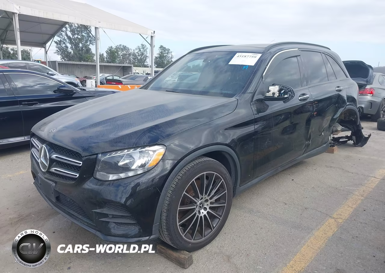 2018 Mercedes-Benz Glc 300 VIN:WDC0G4JB9JV021916 - 2