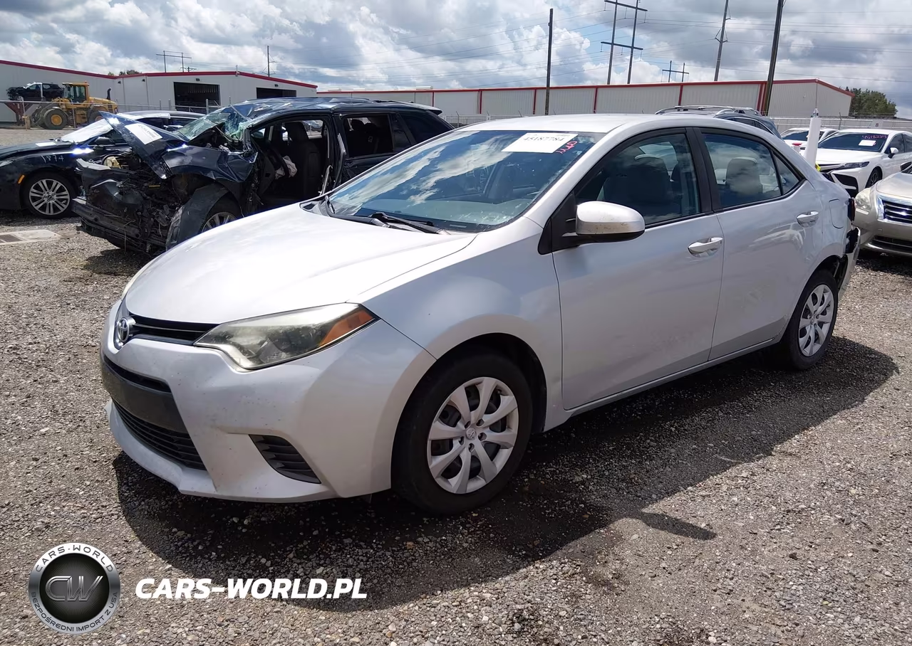 2016 Toyota Corolla Le VIN:5YFBURHE9GP455351 - 2