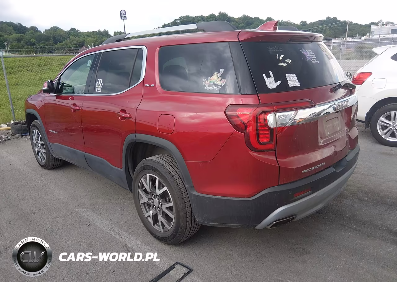 2022 GMC Acadia Fwd Sle VIN:1GKKNKL47NZ120227 - 3