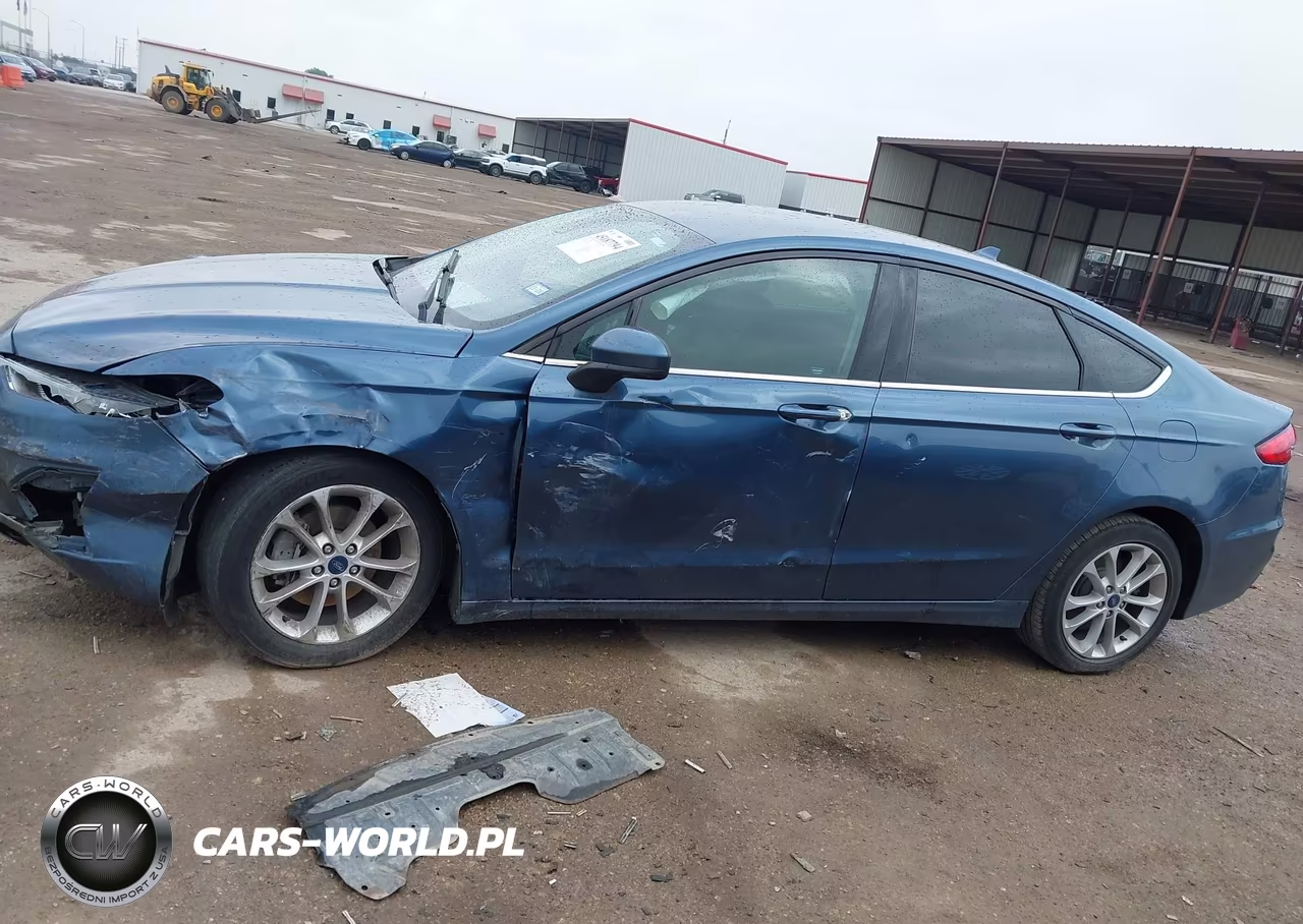 2019 Ford Fusion Se VIN:3FA6P0HDXKR186233 - 14