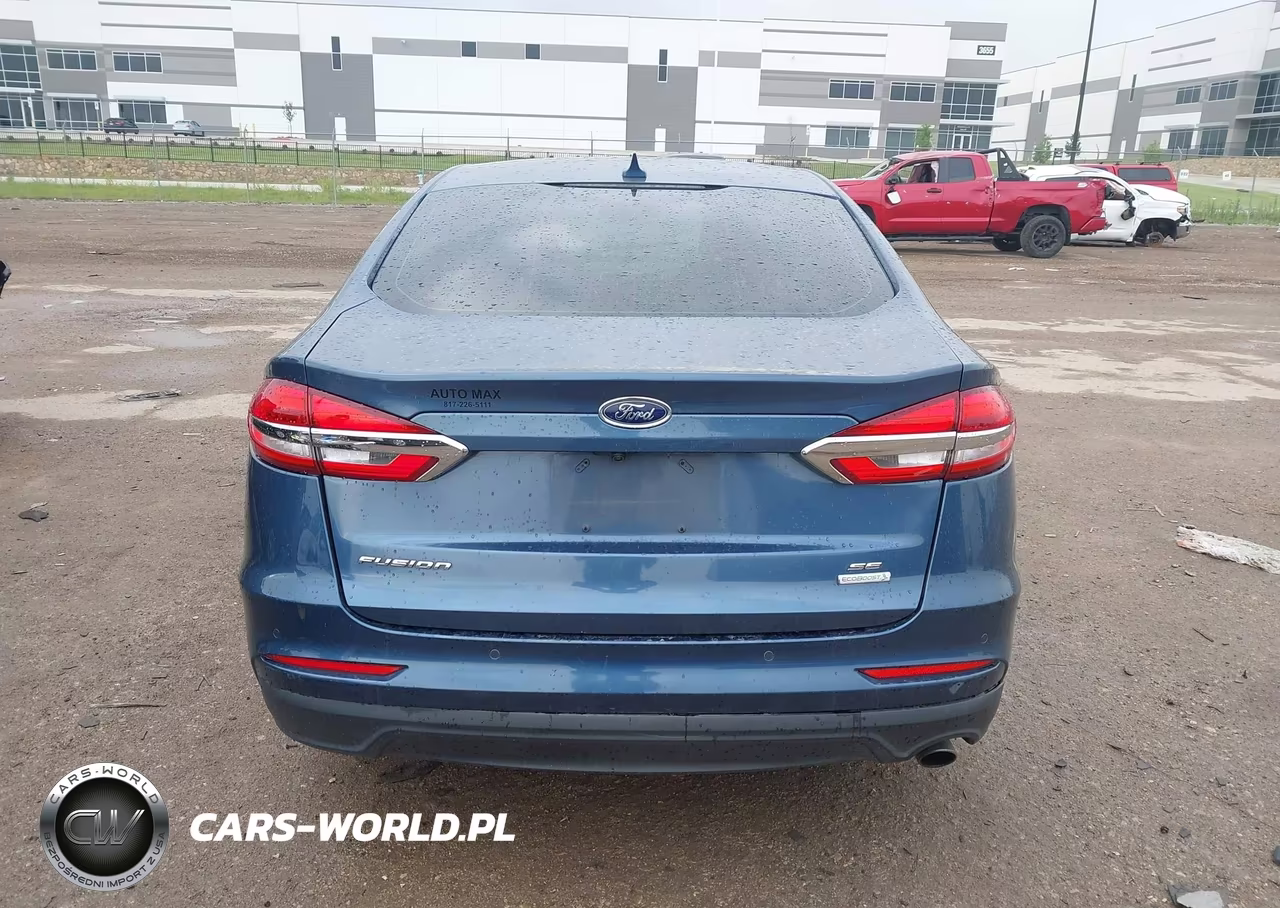 2019 Ford Fusion Se VIN:3FA6P0HDXKR186233 - 16