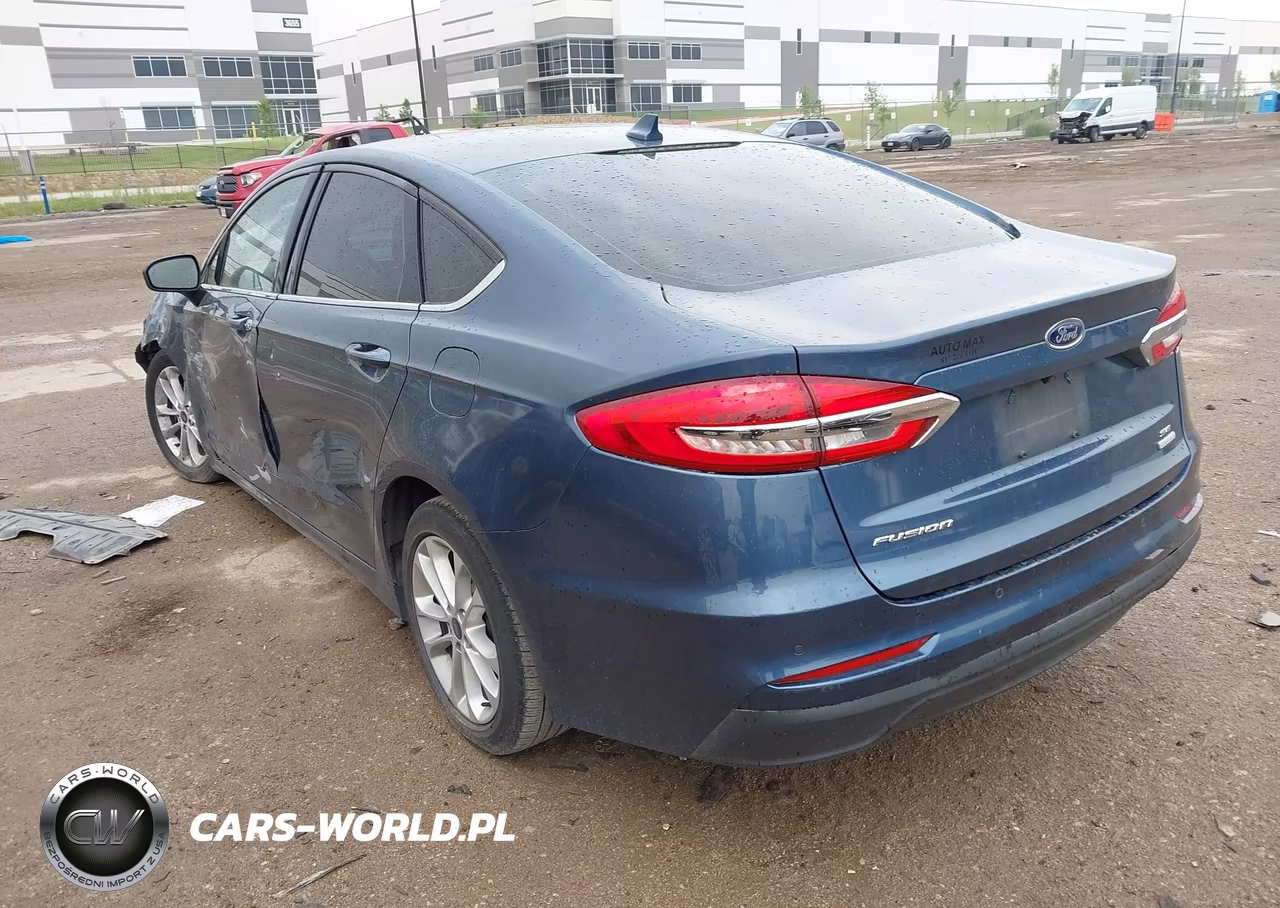 2019 Ford Fusion Se VIN:3FA6P0HDXKR186233 - 3