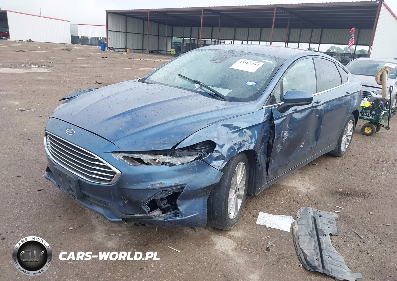 2019 Ford Fusion Se VIN:3FA6P0HDXKR186233 - 6