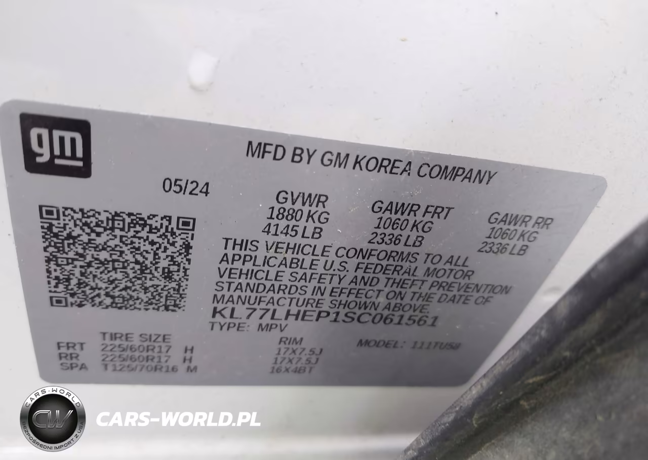 2025 Chevrolet Trax Fwd Lt VIN:KL77LHEP1SC061561 - 9
