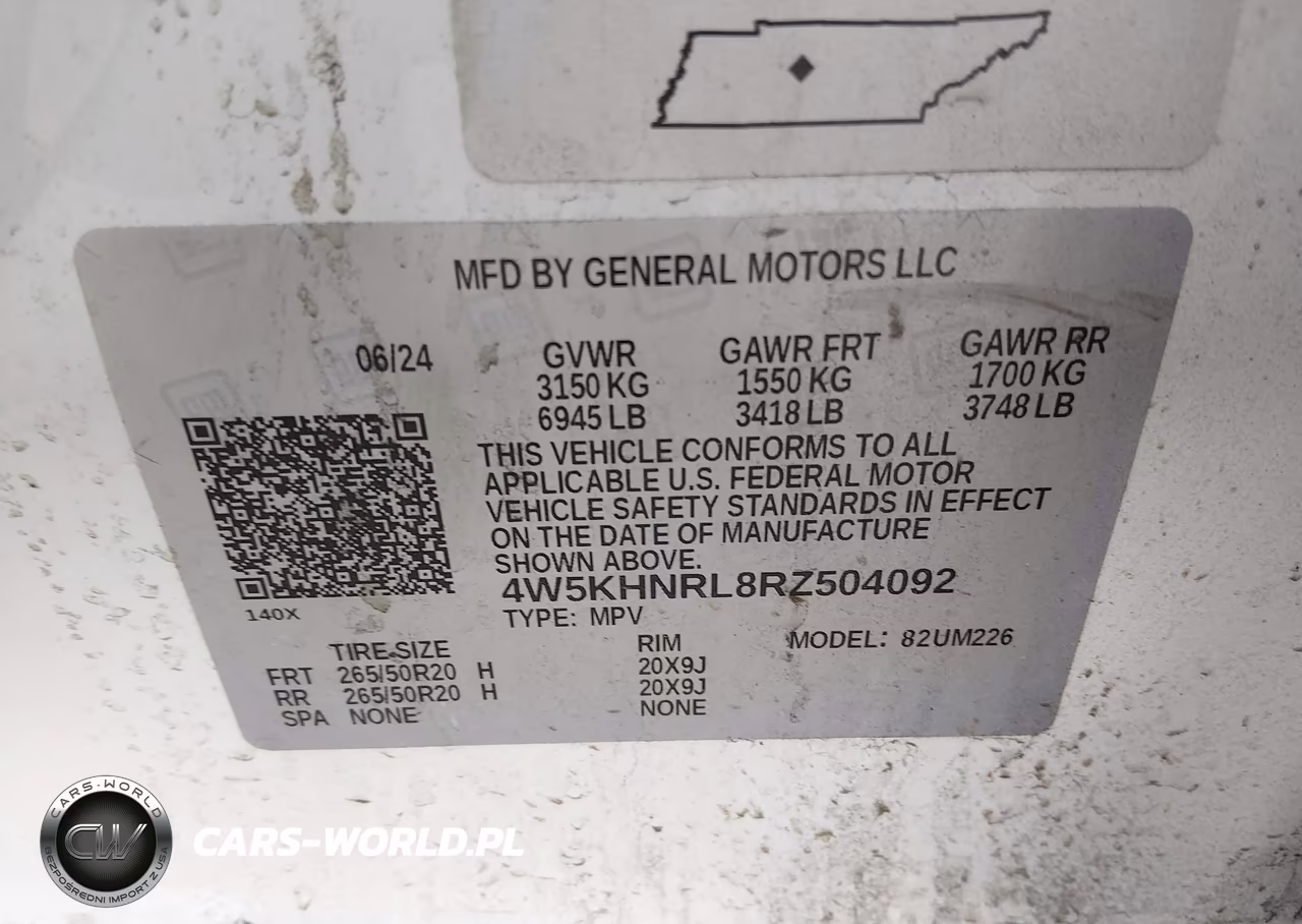 2024 Acura Zdx A-Spec VIN:4W5KHNRL8RZ504092 - 9