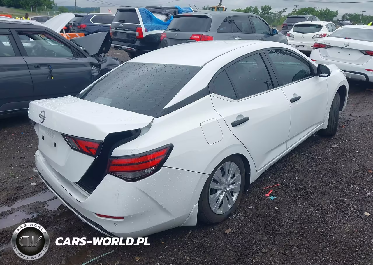 2025 Nissan Sentra S VIN:3N1AB8BV8SY252659 - 4