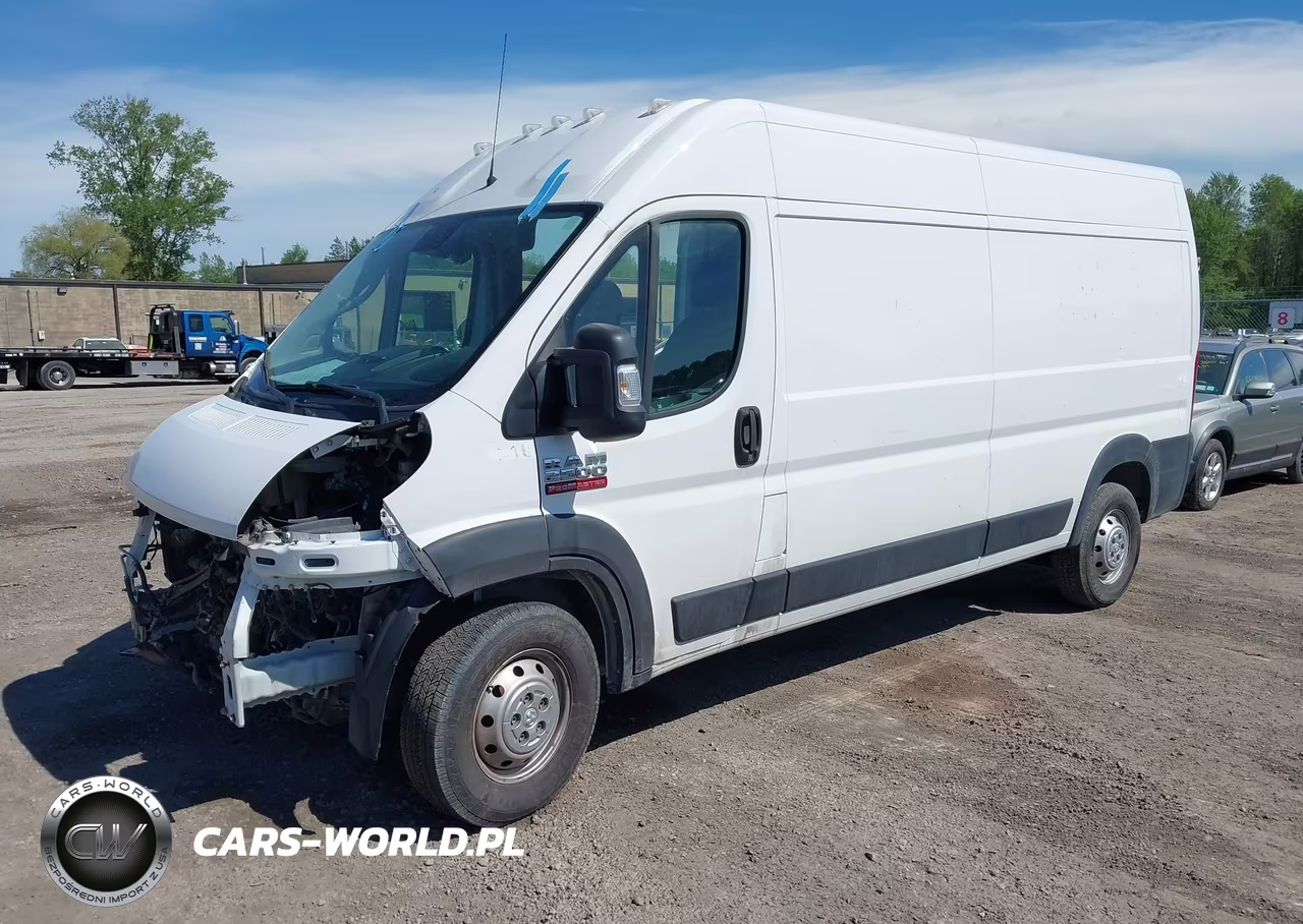 2021 Ram Promaster 2500 High Roof 159 Wb VIN:3C6LRVDG0ME512353 - 2