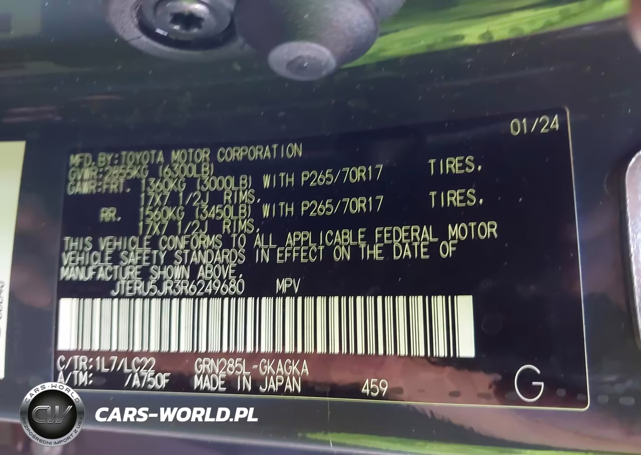 2024 Toyota 4Runner Trd Off Road Premium VIN:JTERU5JR3R6249680 - 9