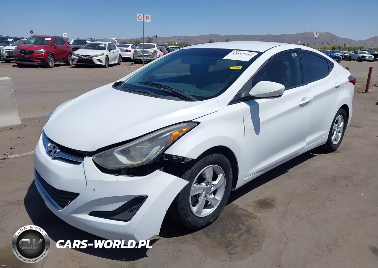 2015 Hyundai Elantra Se VIN:5NPDH4AE4FH552897 - 2
