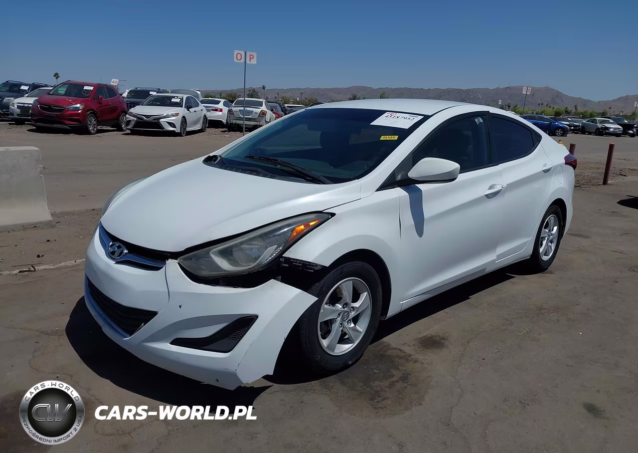 2015 Hyundai Elantra Se VIN:5NPDH4AE4FH552897 - 6