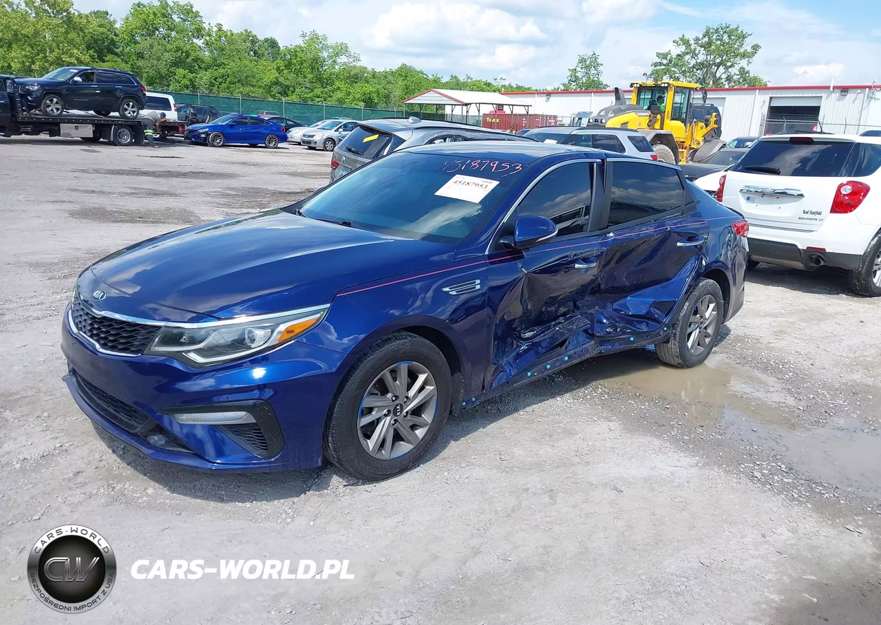 2019 Kia Optima Lx VIN:5XXGT4L36KG340502 - 2