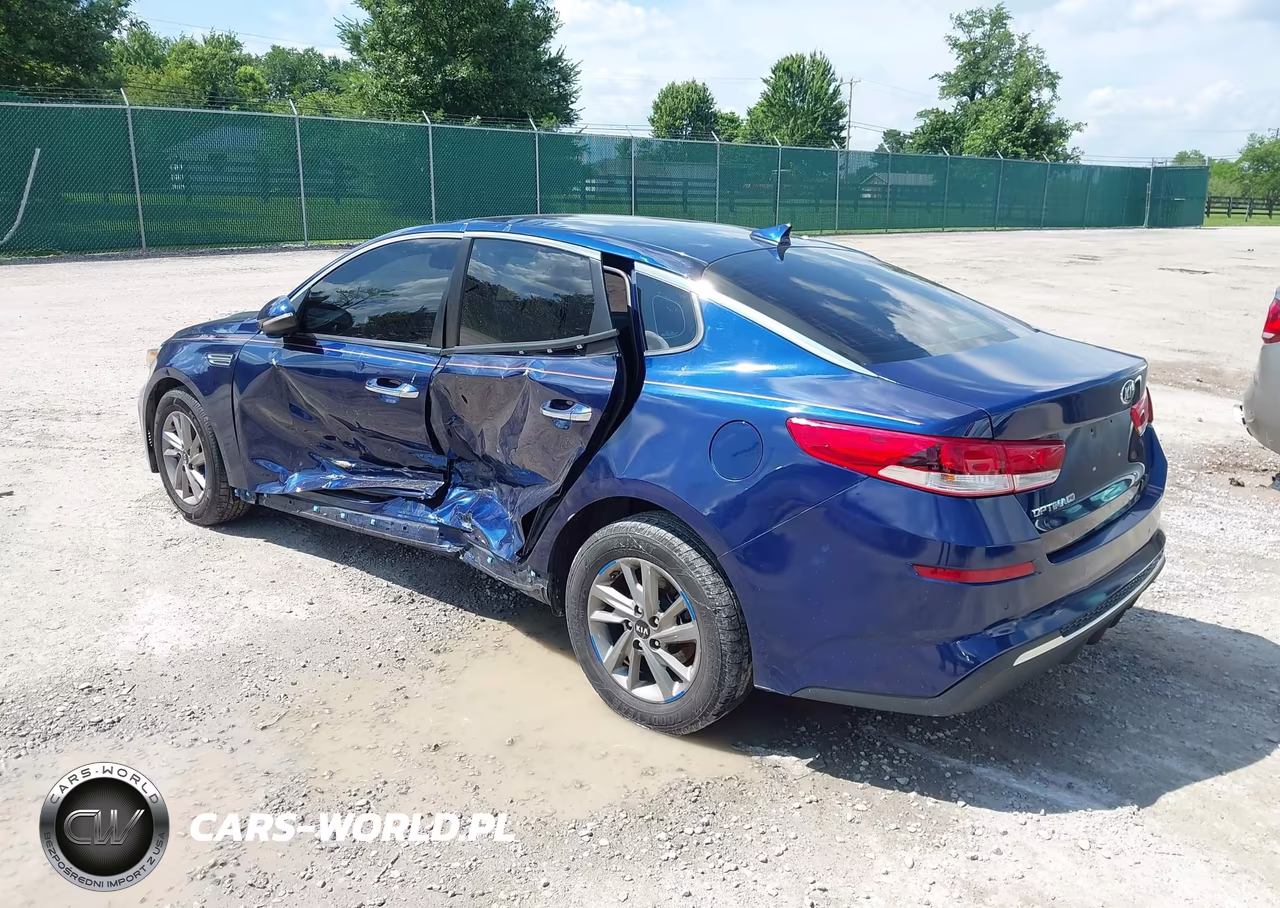2019 Kia Optima Lx VIN:5XXGT4L36KG340502 - 3