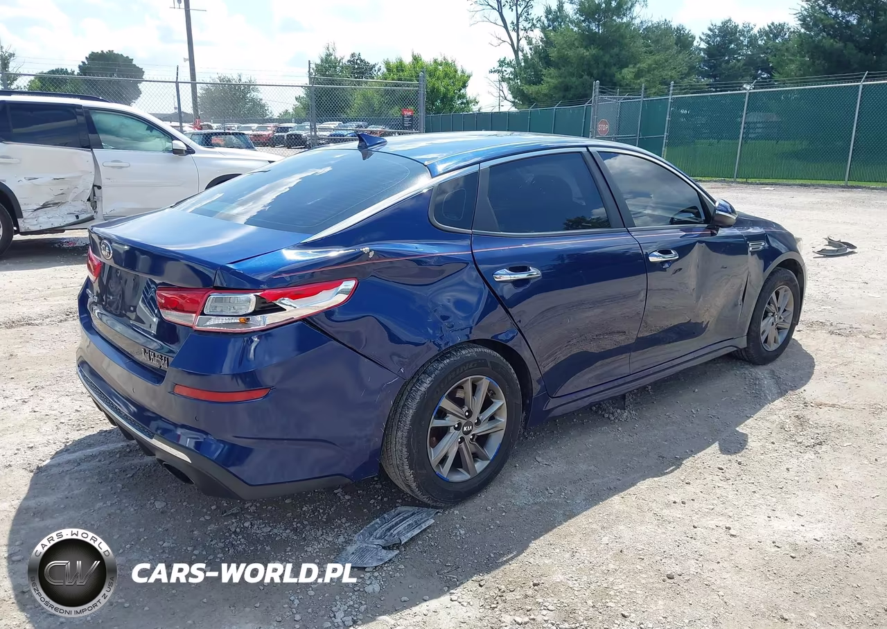 2019 Kia Optima Lx VIN:5XXGT4L36KG340502 - 4