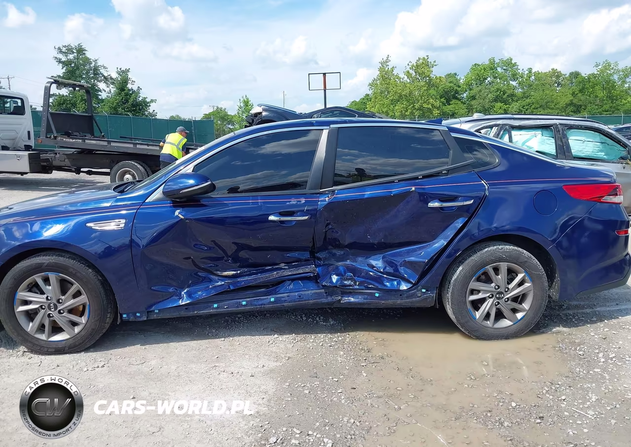 2019 Kia Optima Lx VIN:5XXGT4L36KG340502 - 6