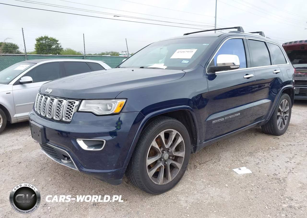 2017 Jeep Grand Cherokee Overland 4X4 VIN:1C4RJFCG7HC879751 - 2