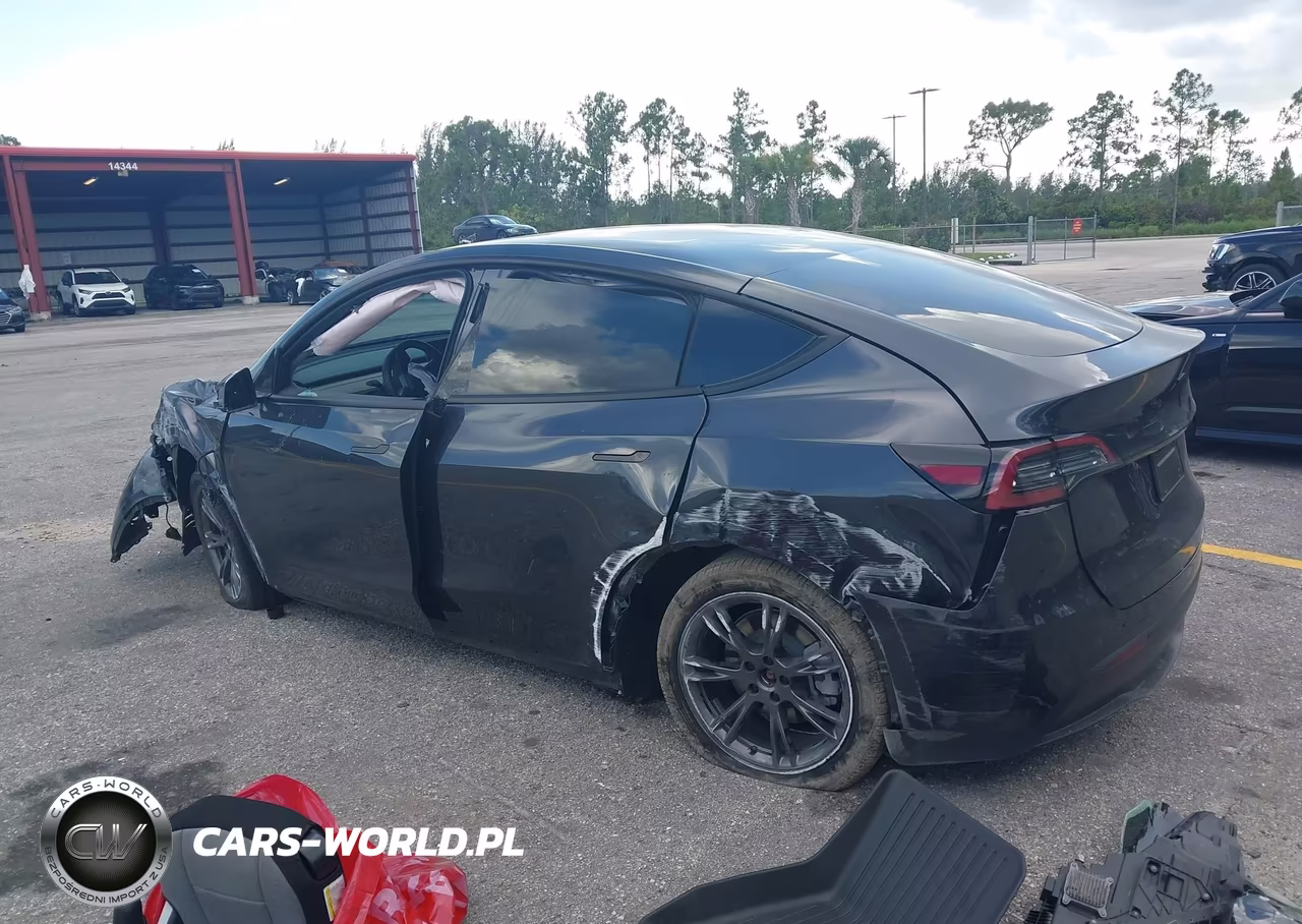 2024 Tesla Model Y Long Range Single Motor Rear-Wheel Drive-Rwd VIN:7SAYGDED1RF162285 - 3