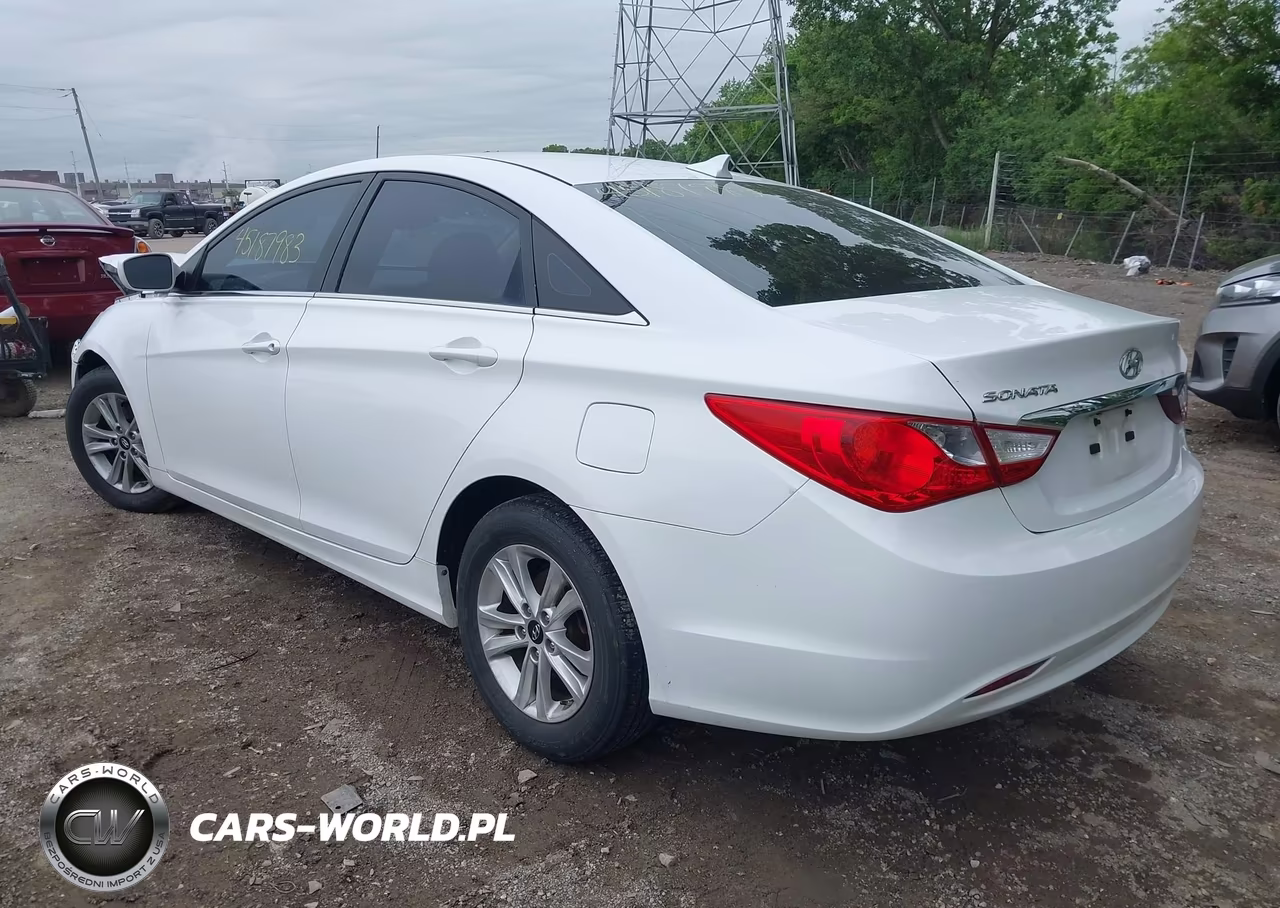 2013 Hyundai Sonata Gls VIN:5NPEB4AC0DH551182 - 3
