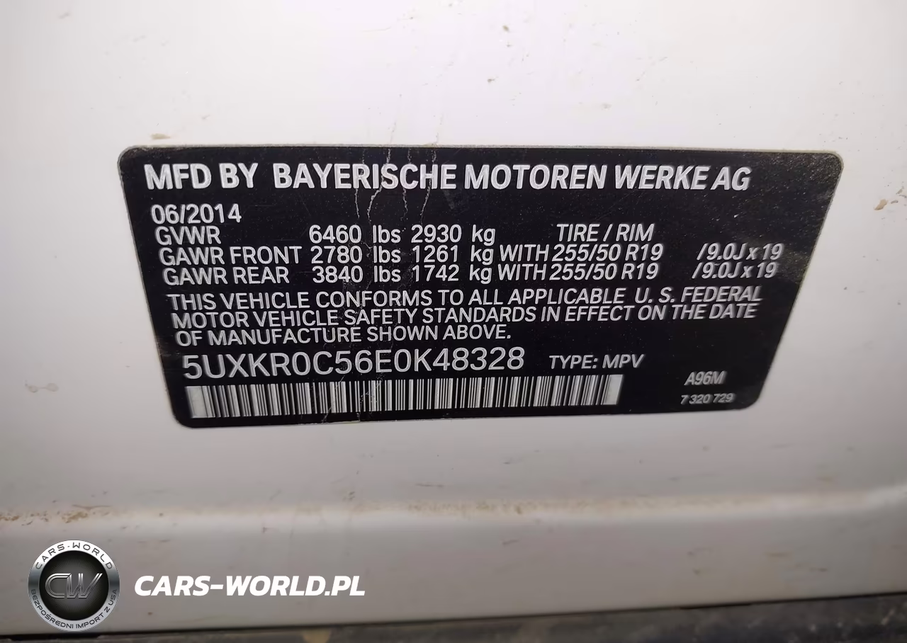 2014 BMW X5 xDrive35I VIN:5UXKR0C56E0K48328 - 9