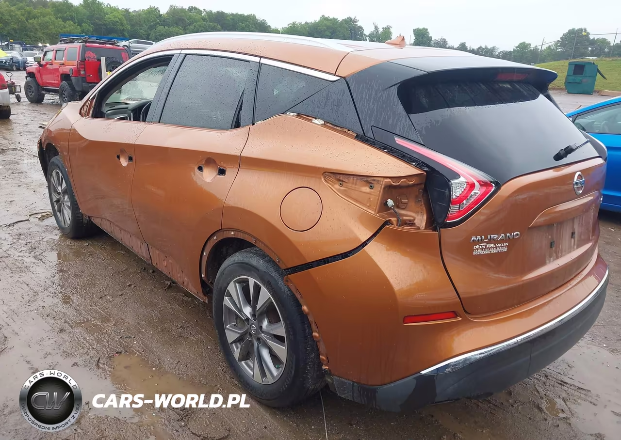 2015 Nissan Murano Sl VIN:5N1AZ2MH4FN219766 - 3