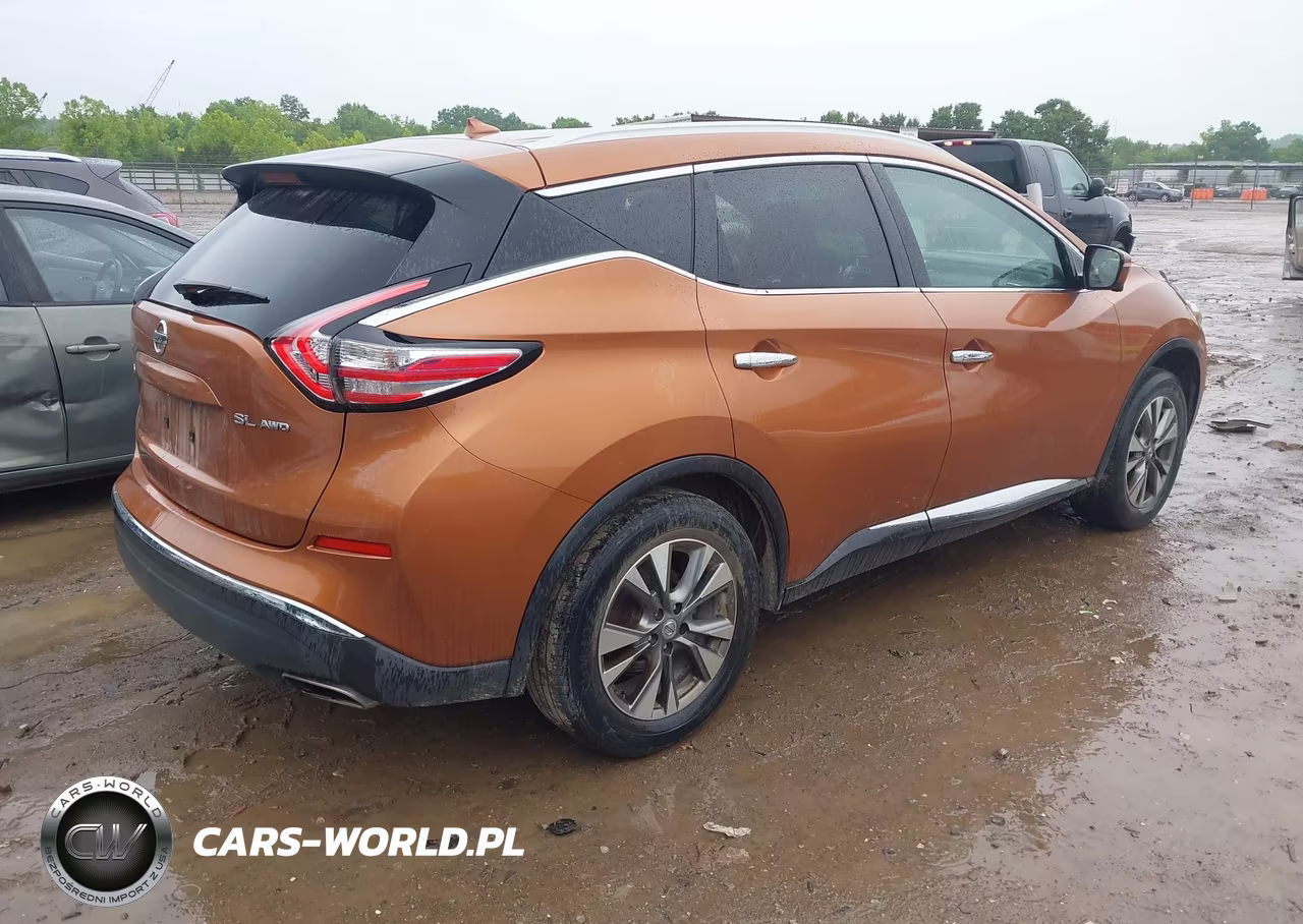 2015 Nissan Murano Sl VIN:5N1AZ2MH4FN219766 - 4