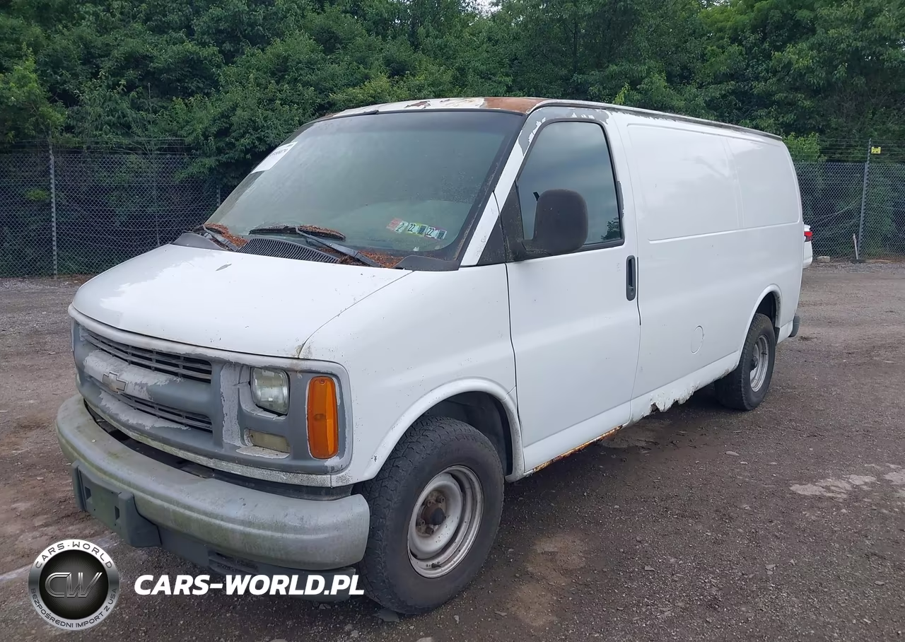 2002 Chevrolet Express VIN:1GCFG15W221168258 - 2