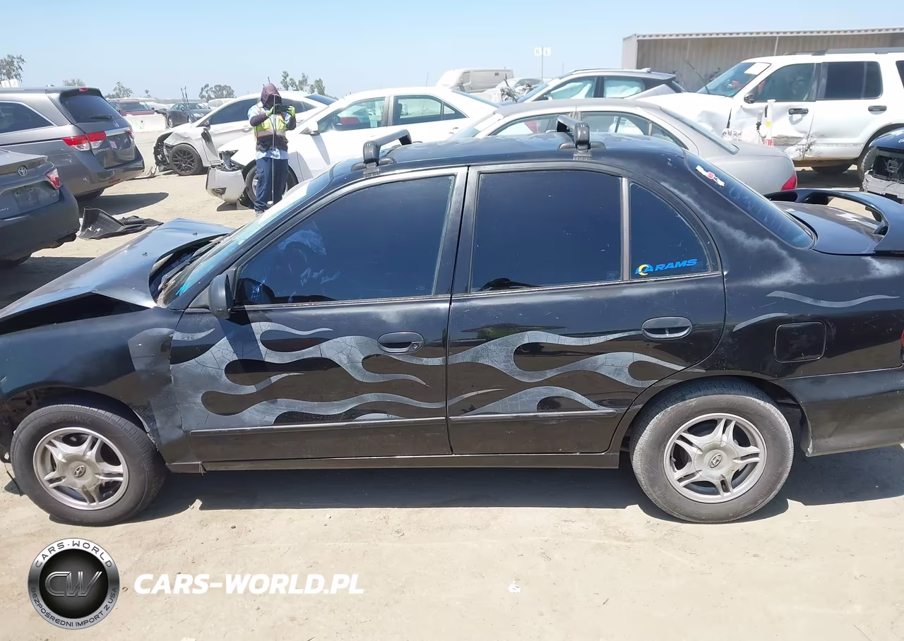 1999 Hyundai Accent Gl VIN:KMHVF24N1XU585014 - 14